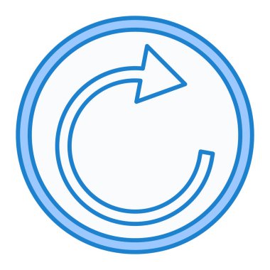 ok simgesinin vektör illüstrasyonu