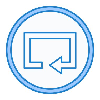 Modern b 'nin vektör illüstrasyonu eksik simgesi