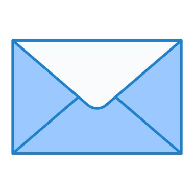 E- posta simgesi vektör illüstrasyonu