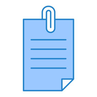 Not ve kalem ikonu vektör illüstrasyon tasarımlı pano