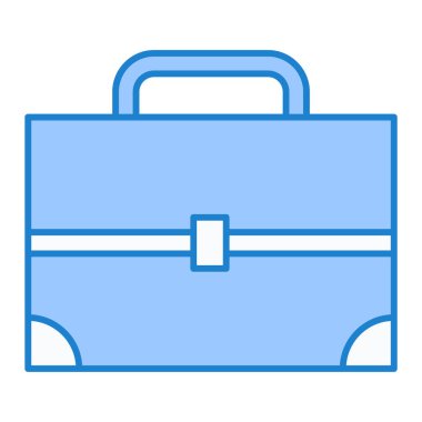 evrak çantası ikonu vektör illüstrasyonu