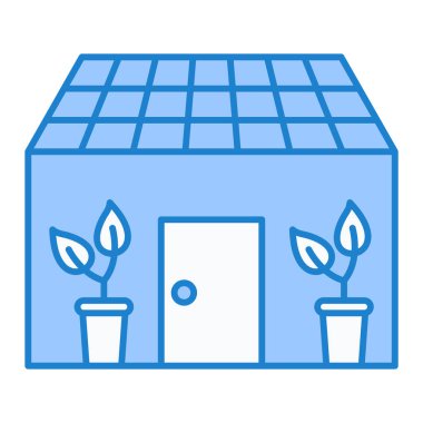 Güneş enerjisi ikon vektörü. Taslak ekolojik panel işareti. izole edilmiş sınır sembolü çizimi