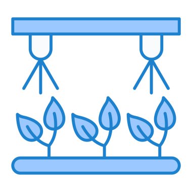 bitki vektörü simgesi modern illüstrasyon