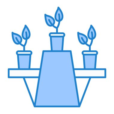 Bitkiler ve çiçekler vektör çizim grafik tasarımı