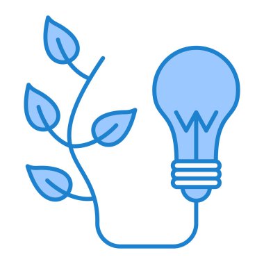 Yapraklı ekoloji tesisi vektör illüstrasyon tasarımı