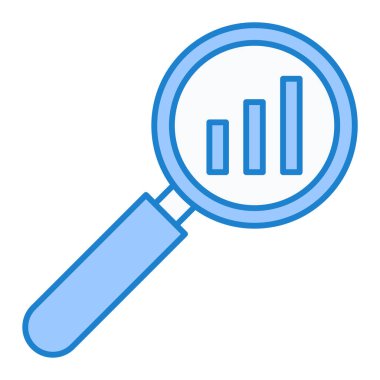 arama optimizasyon ikonu vektör illüstrasyonu