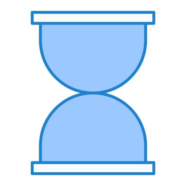 kum saati ikonu vektör illüstrasyonu