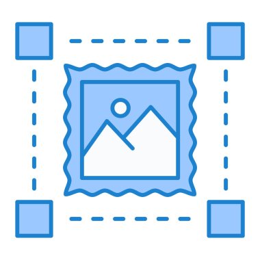 fotoğraf galerisi vektör illüstrasyonu