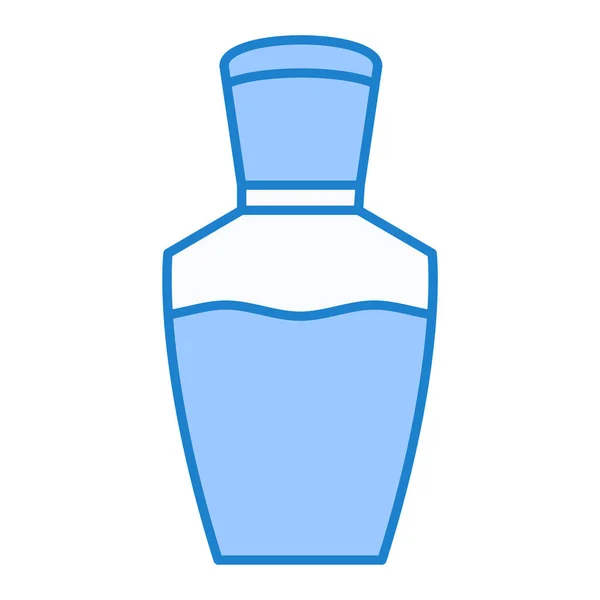 白色背景上的矿泉瓶子图标 矢量说明 — 图库矢量图片