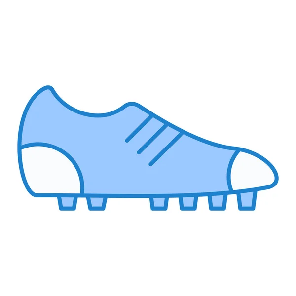 Esporte Sapatos Ícone Vetor Ilustração — Vetor de Stock