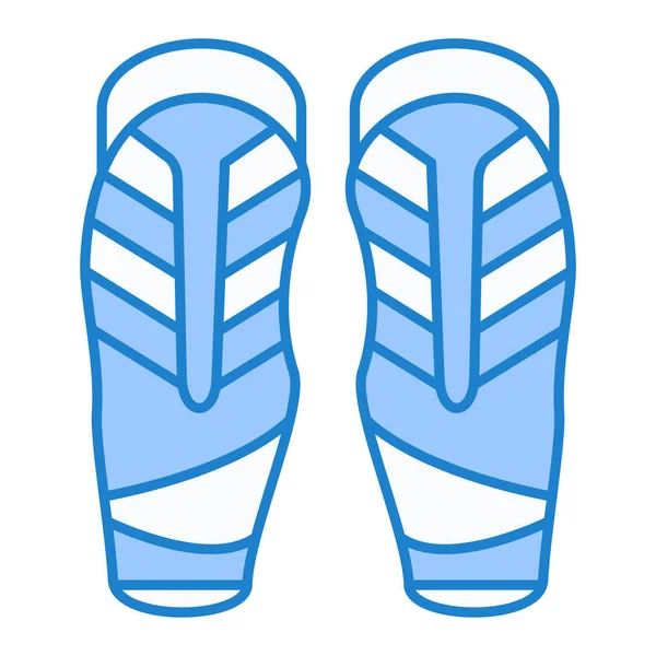 Ikona Japonki Zarys Sportowe Buty Wektor Ilustracja Białym Tle — Wektor stockowy
