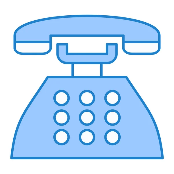 Telefon Symbol Isometrische Der Festnetztelefon Vektorsymbole Für Webdesign Isoliert Auf — Stockvektor