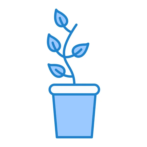 Növény Növények Levelek Vektor Illusztráció Tervezés — Stock Vector