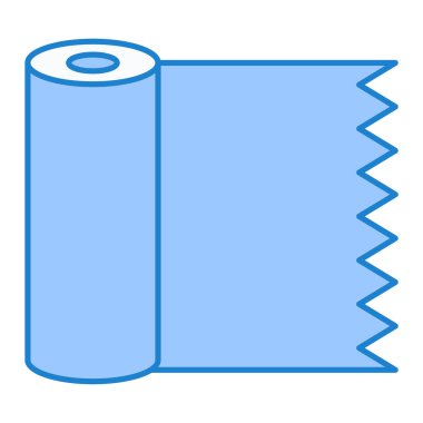 Bantlı bir kağıdın vektör illüstrasyonu