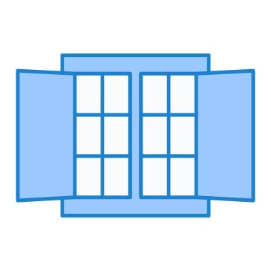 ev binası ikon vektör illüstrasyon tasarımı