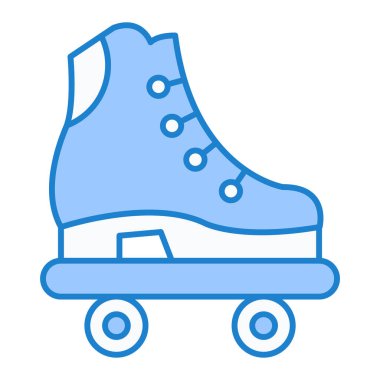  Kaykay ikonu. Çizgili spor ayakkabısı çizimi resimli resim. beyaz arkaplanda izole