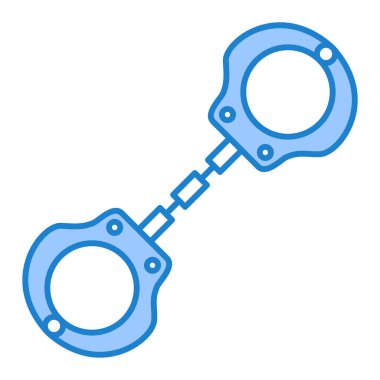 Kelepçe ikonu. Beyaz arkaplanda izole edilmiş web tasarımı için anahtar vektör simgelerinin izometriği