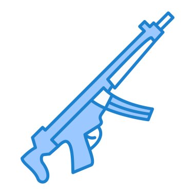 silah simgesi vektör illüstrasyonu