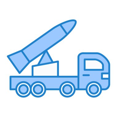 kargo kamyonu ikonu. Web için dağıtım otomobili vektör simgelerinin ana hatları