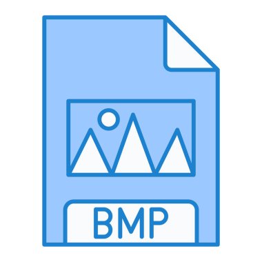 dosya biçimi simgesi, vektör illüstrasyonu 