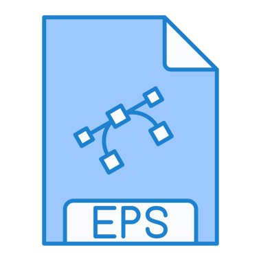 dosya biçimi simgesi, vektör illüstrasyonu 