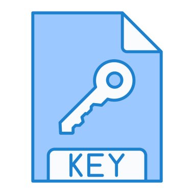 dosya biçimi simgesi, vektör illüstrasyonu 