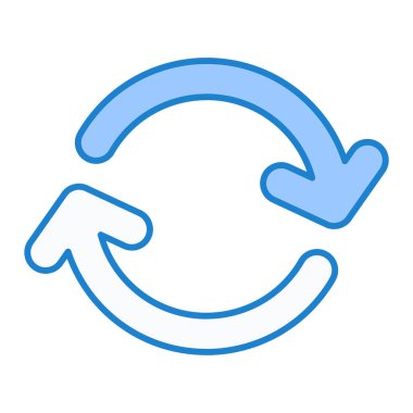 Simge vektör illüstrasyonunu tazele