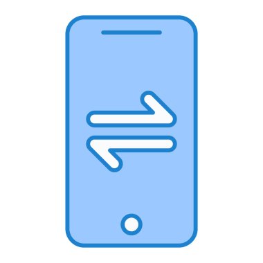 cep telefonu ikonu vektör illüstrasyonu