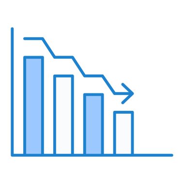 grafik ikonu vektör illüstrasyonu