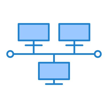ağ paylaşım simgesi çizimi