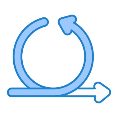 Simge vektör illüstrasyonunu tazele