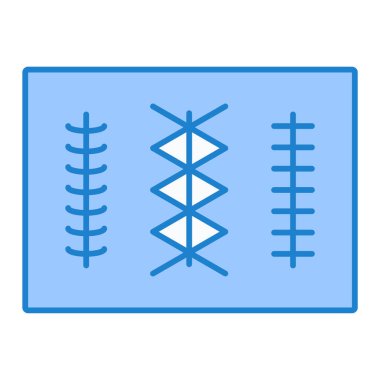 Futbol. Web simgesi basit illüstrasyon