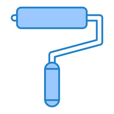 Boya silindiri ikonu. vektör illüstrasyonu