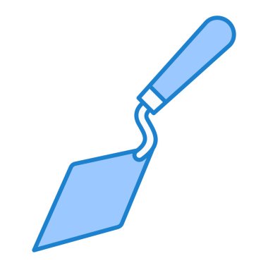 Trowel simge vektör illüstrasyonu