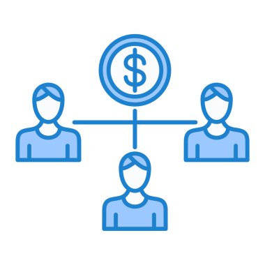 iş insanları ikon vektör illüstrasyon tasarımı