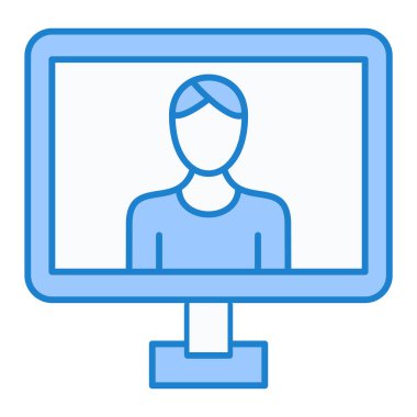 kullanıcı arayüzü vektör simgesi. beyaz arkaplanda izole.