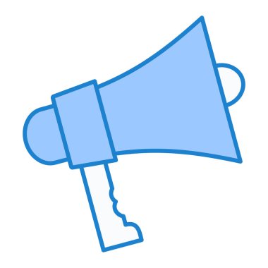 megafon ikonu. Web tasarımı