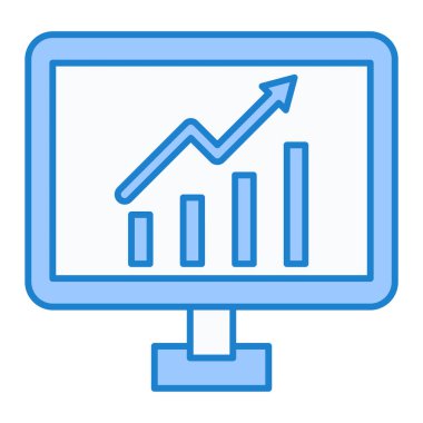 seo modern simgesinin vektör illüstrasyonu