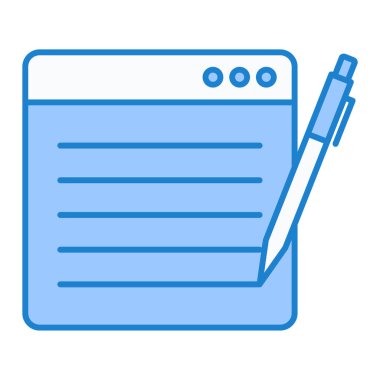 seo modern simgesinin vektör illüstrasyonu