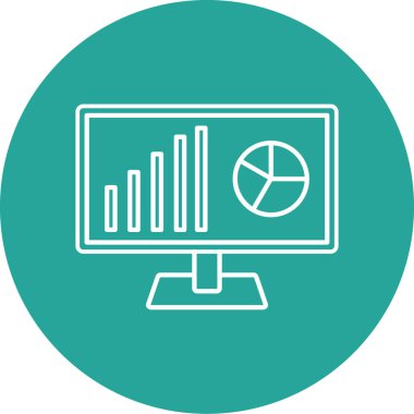 seo modern simgesinin vektör illüstrasyonu