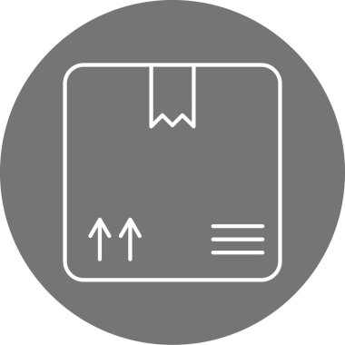 Taşıma simgesinin vektör illüstrasyonu