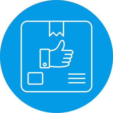 Bir alışveriş simgesinin vektör çizimi