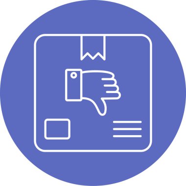 Bir alışveriş simgesinin vektör çizimi