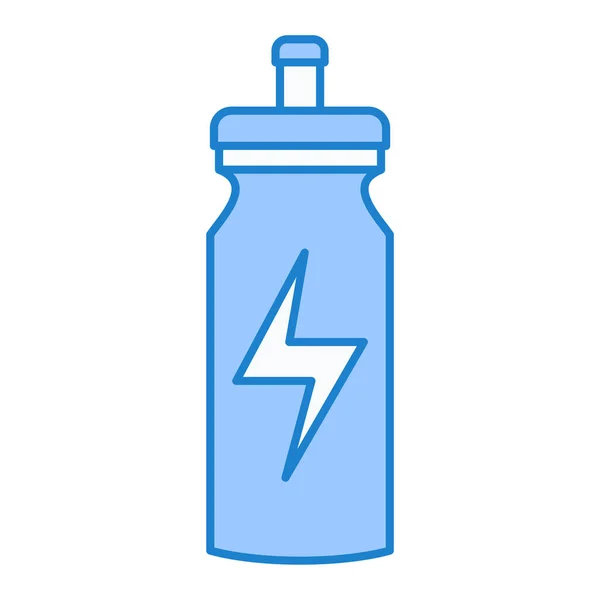 Bottle Water Drops Isolated Icon Vector Illustration Design — Stockvektor