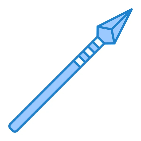 Épée Icône Web Illustration Simple — Image vectorielle