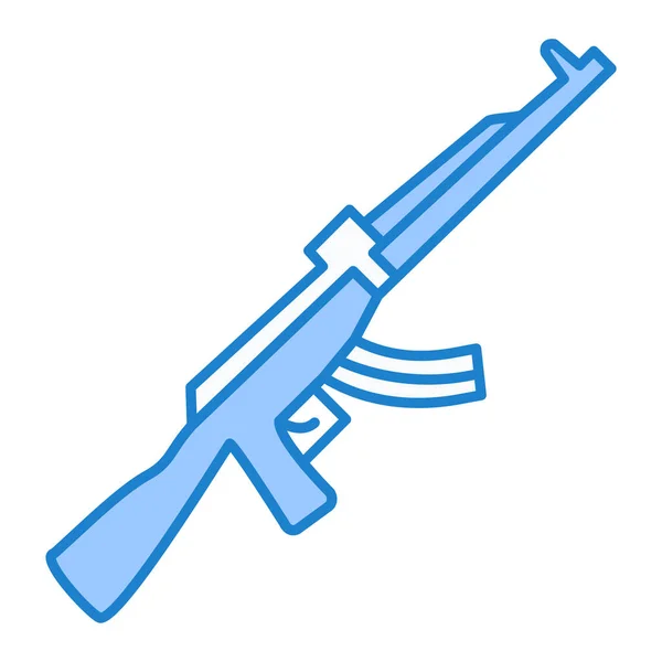 Pistola Icono Vector Ilustración — Vector de stock