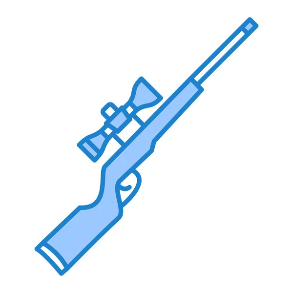 Militärwaffen Ikone Vektorillustration — Stockvektor