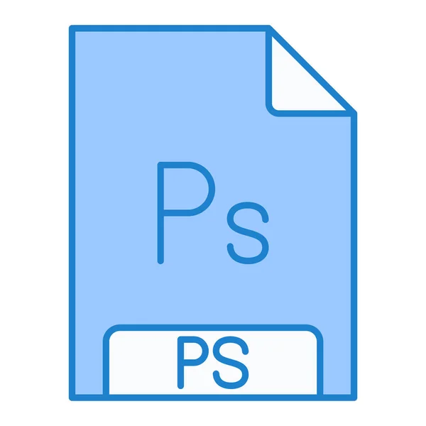File Format Icon Vector Illustration — Stock Vector