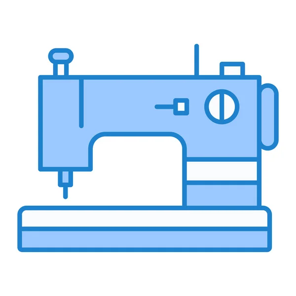 Icono Máquina Coser Ilustración Simple Hilo Símbolo Vectorial Para Diseño — Archivo Imágenes Vectoriales