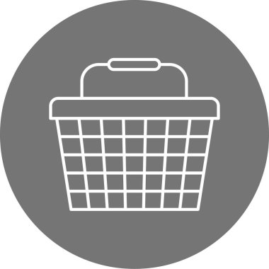 Alışveriş sepeti. Basit tasarım